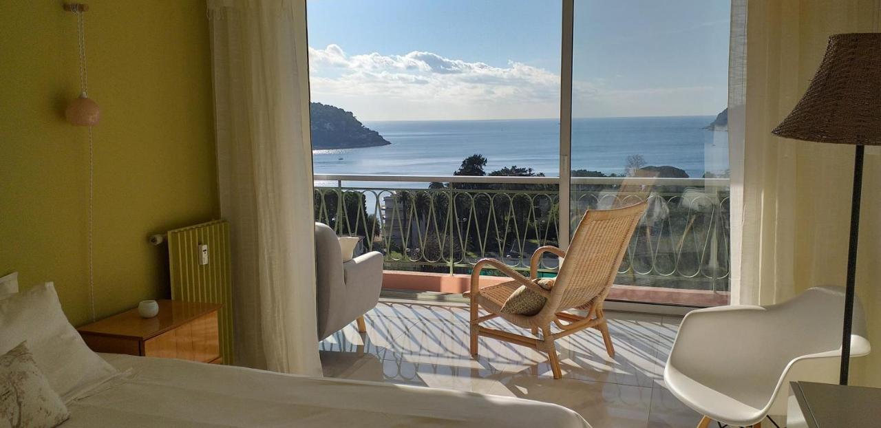Vue Mer Exceptionnelle Entre Nice Et Monaco Villefranche-sur-Mer Exterior photo